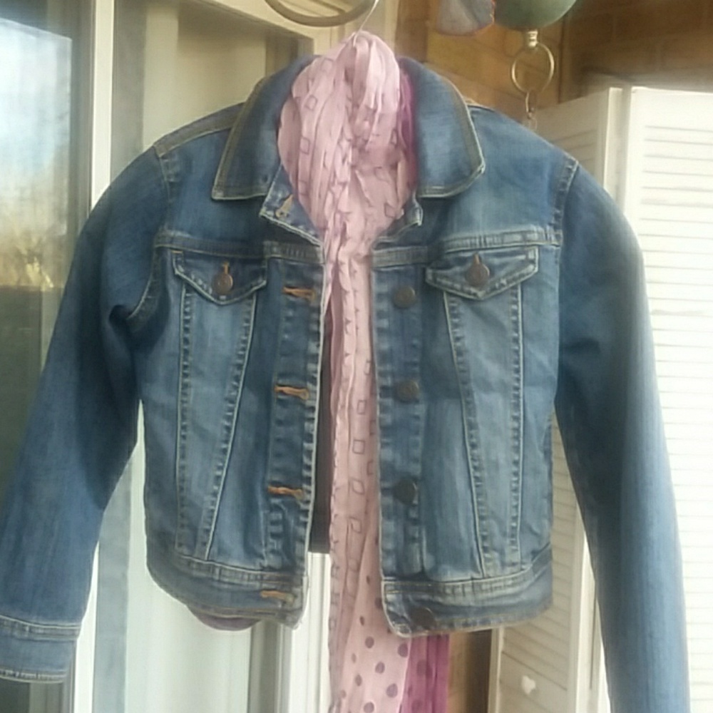 OLD NAVY Girls Denim jacket sz 8